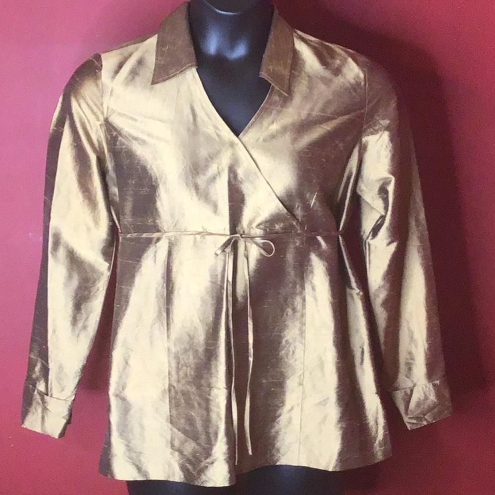 MOTHERHOOD SILK TOP SIZE S - Picture 2 of 4